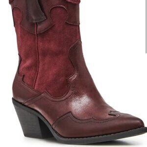 Burgundy Cowboy boots